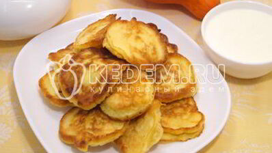 оладьи с тыквой вкусные