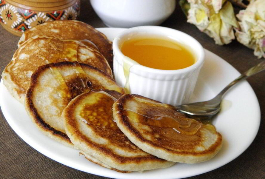 Овсяные оладьи на кефире