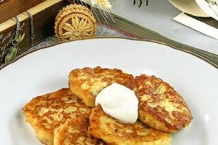 Оладьи на сметане