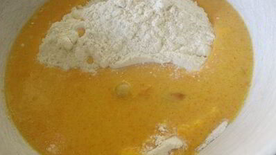 пряные тыквенные оладьи на молоке