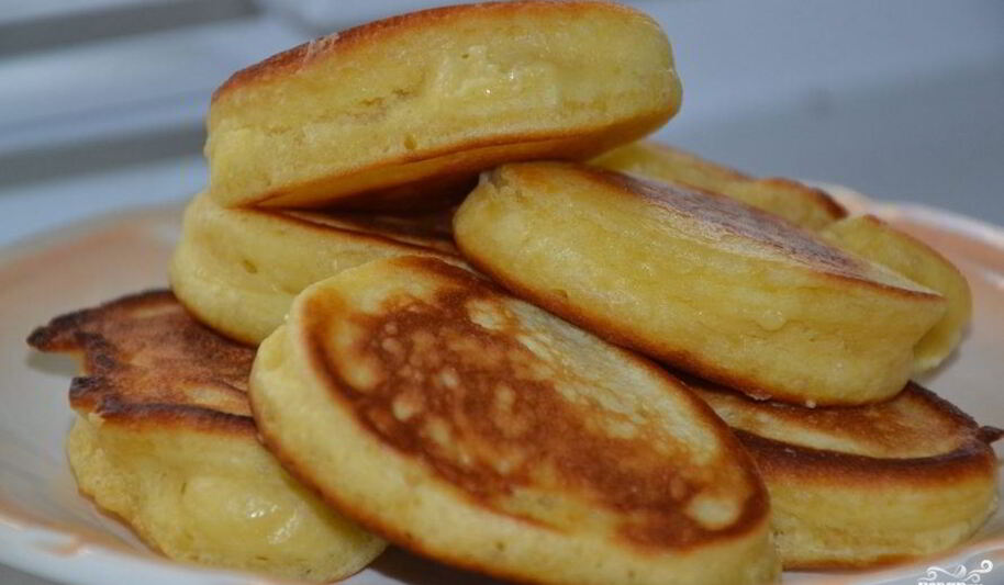 Рецепт пышных оладий ны дрожжаха