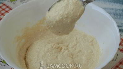 пышные оладьи с творогом на кефире