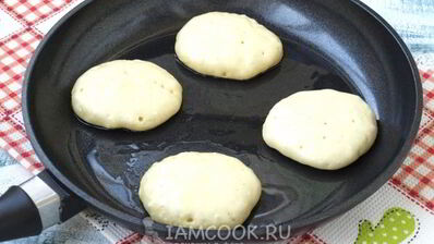 пышные оладьи с творогом на кефире