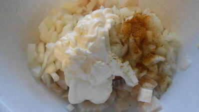 рыбные оладьи с тилапией