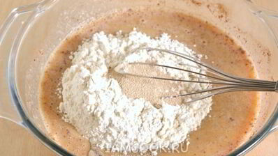 тыквенные оладьи с яблоками