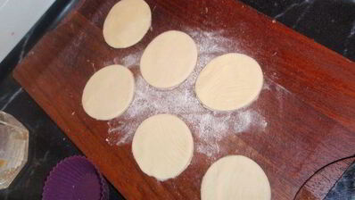 открытые слойки с подосиновиками