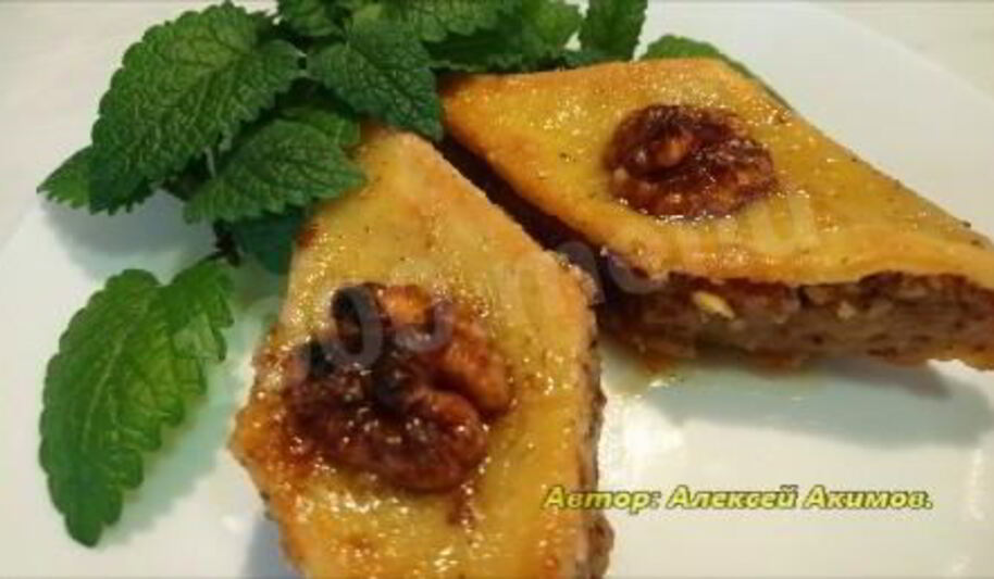Рецепт пахлавы с сиропом