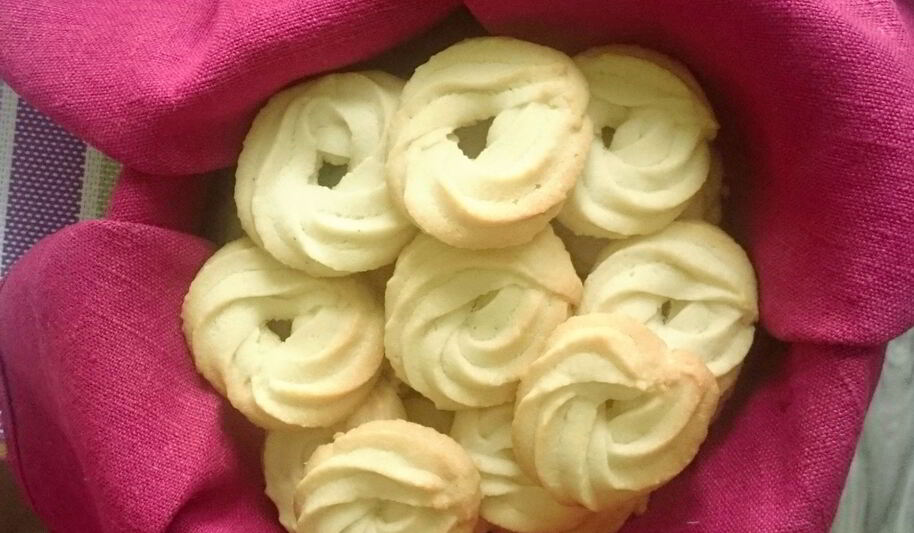 Рецепт датского печенья с ванилинома