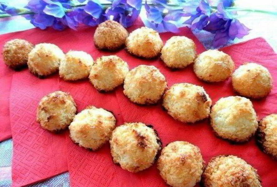 Кокосовое печенье