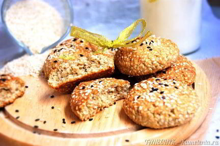 Кунжутное печенье