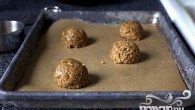 овсяное печенье с глазурью