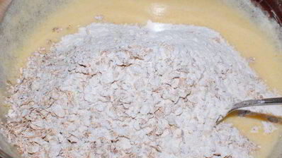 печенье из овсяных хлопьев и меда