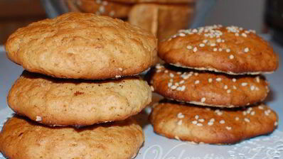 печенье из овсяных хлопьев и меда