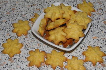 Печенье Лимонные звезды