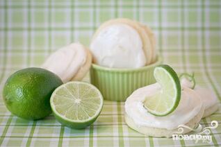 Печенье Маргарита с глазурью