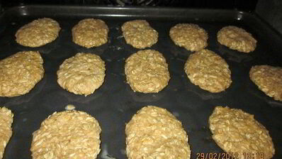 печенье овсяно-манное на крепком чаепостное