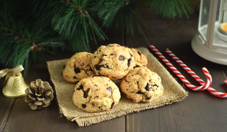 Рецепт печенья с кусочками шоколада