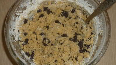 печенье с кусочками шоколада