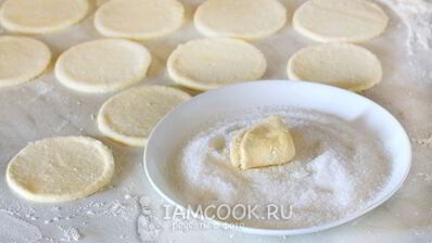 печенье ушки из творога