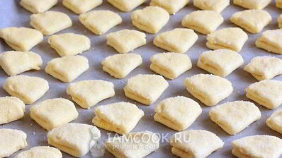 печенье ушки из творога