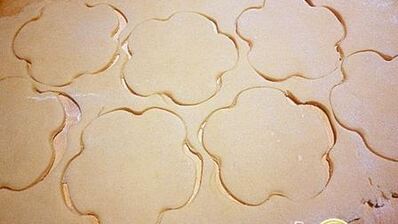 печенье валентинки