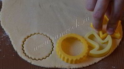 песочное печенье с миндальной крошкой