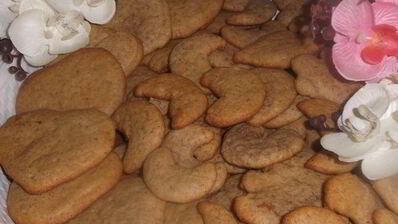 простое имбирное печенье