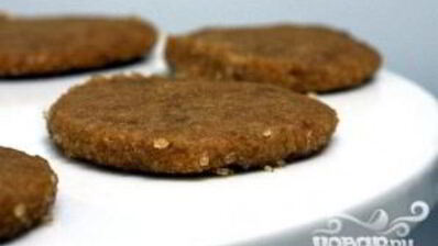 сахарное печенье с коричневым маслом