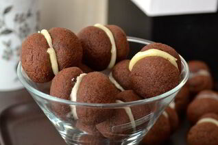 Шоколадное печенье Поцелуи дамы