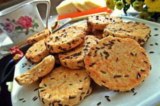 Сырно-тминное печенье