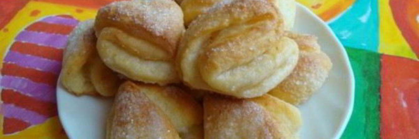 Творожное печенье