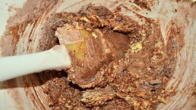 вкуснейшее шоколадное песочное печенье с малиновым конфитюром