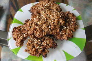 Вкусное овсяное печенье без муки и яиц