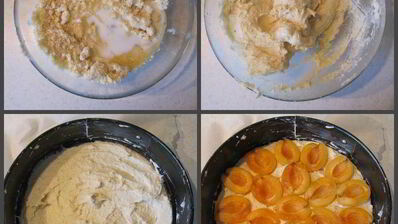 дачный абрикосовый пирог