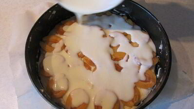 дачный абрикосовый пирог