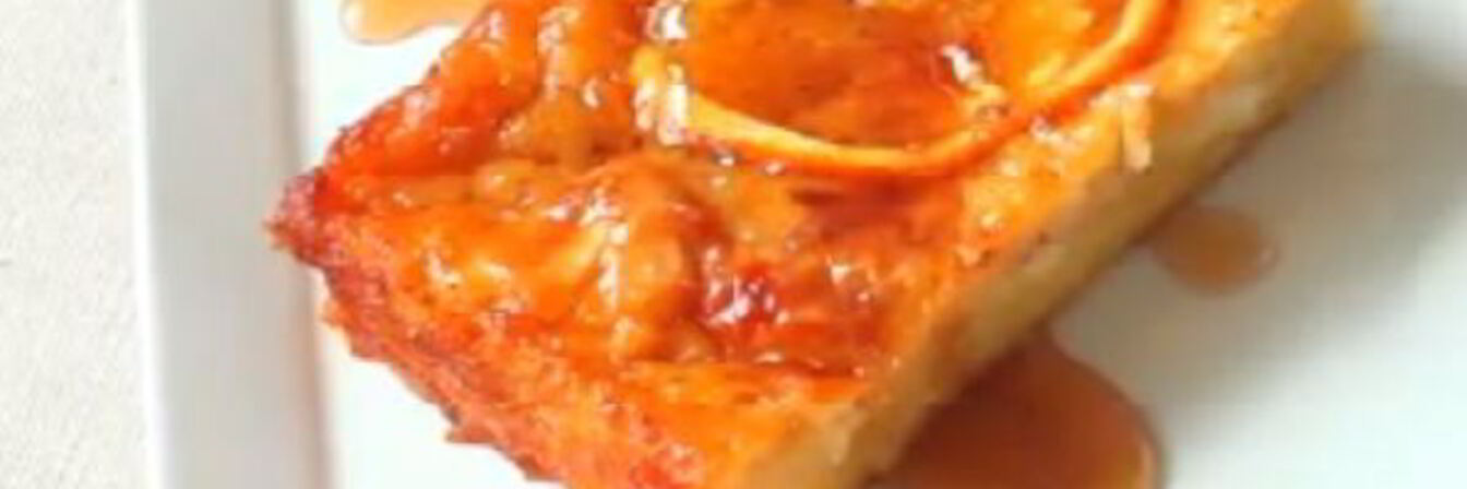 Греческий апельсиновый пирог