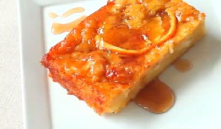 Рецепт греческого апельсинового пирога