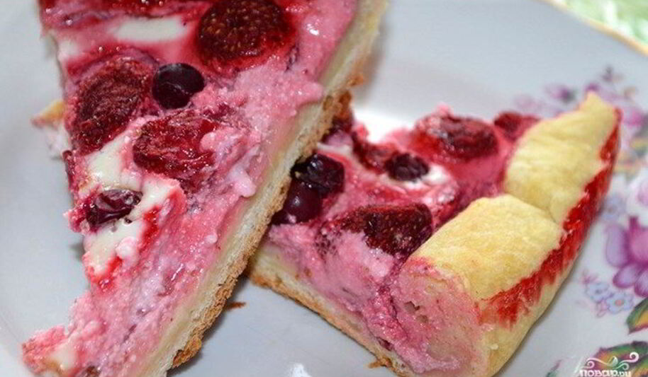 Рецепт итальянского пирога с клубникой