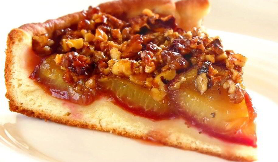 Рецепт изумительно вкусного сливового пирог