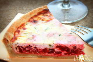 Киш со свеклой