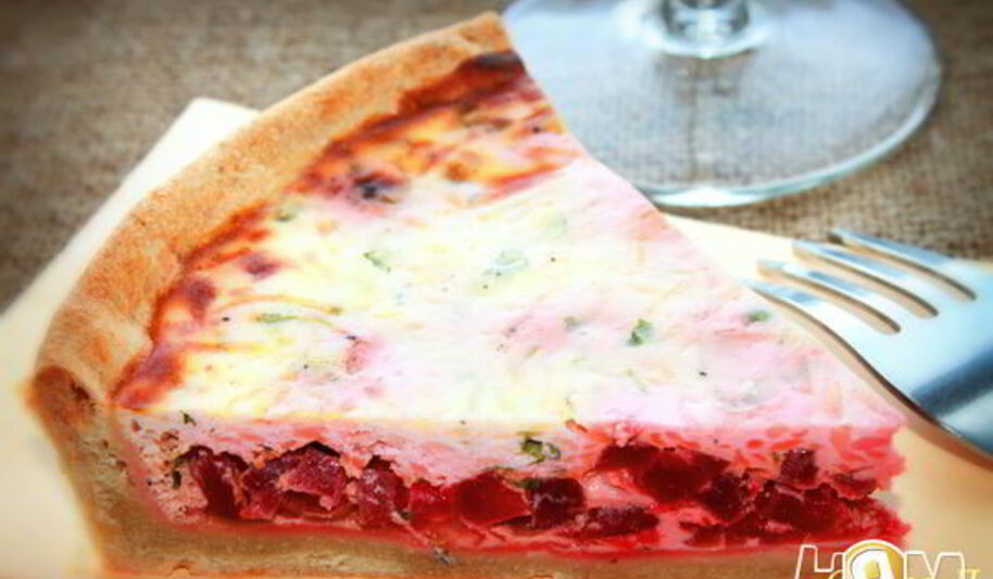 Рецепт киша со свеклой