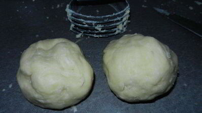 клубнично-ревеневый пирог