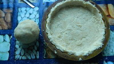 клубничный пирог с заливкой