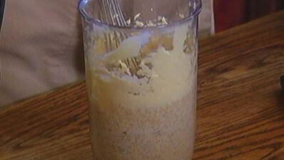 легкий пирог с бананами и инжиром