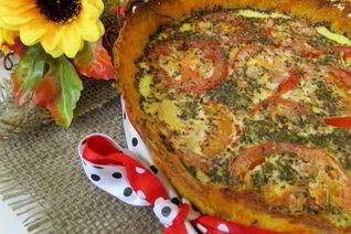 Овощной киш