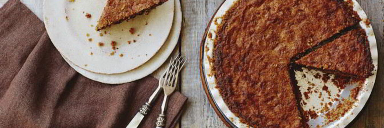 Пирог с черемухой