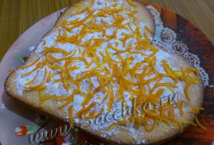 Пирог с мандаринами