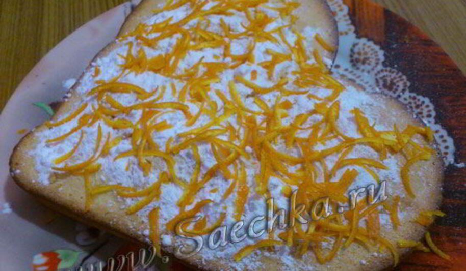 Рецепт пирога с мандаринами