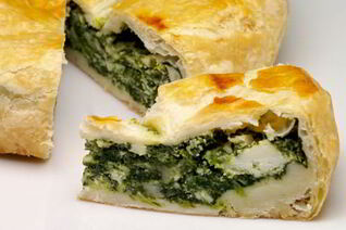 Пирог со шпинатом паскуалина