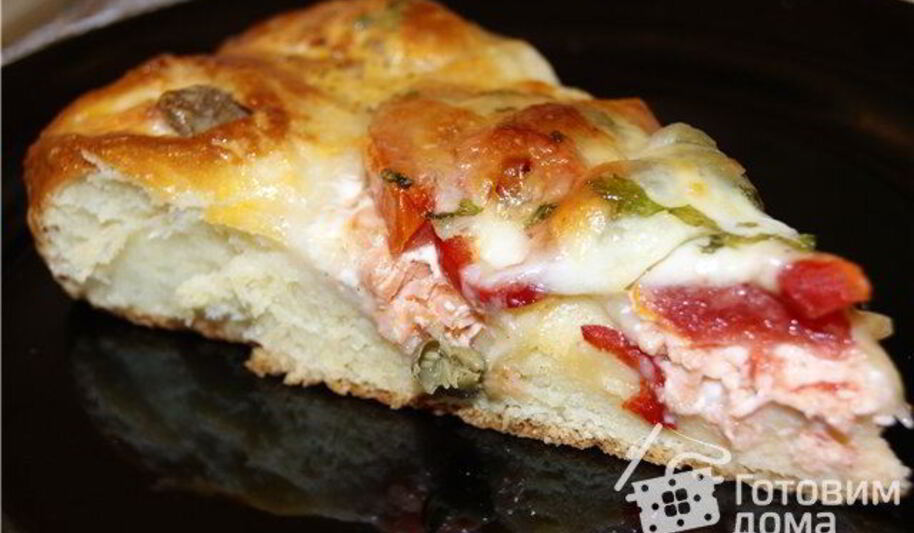 Рецепт рыбного пирога с лососем